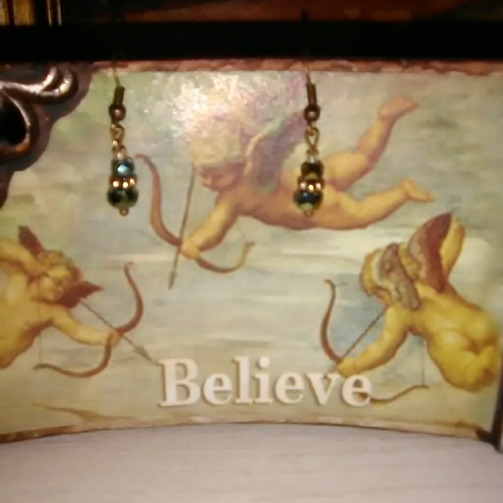 K&L one of a kind earrings